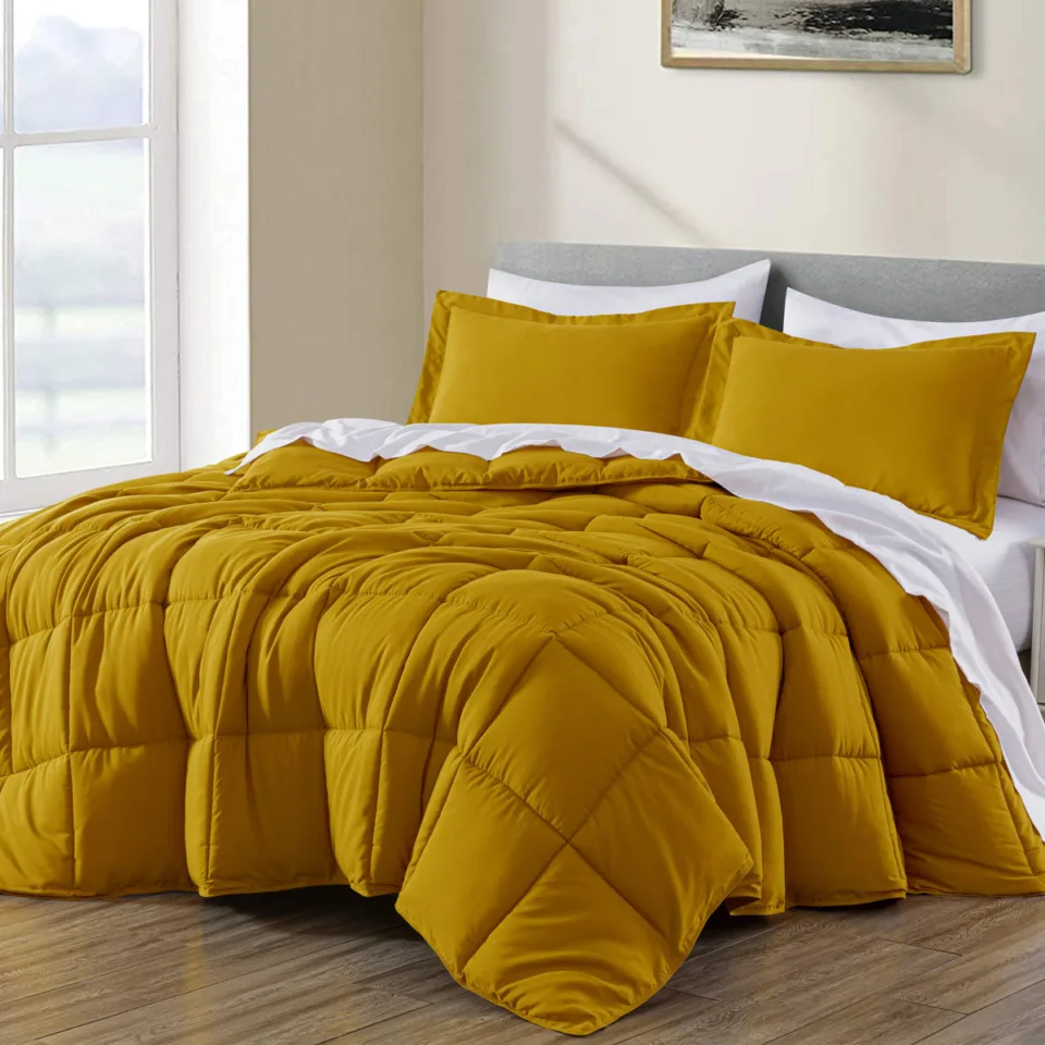 King Box Stitch Comforter Set