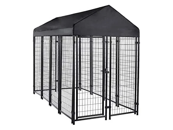 Outdoor Secure Wire Crate Kennel