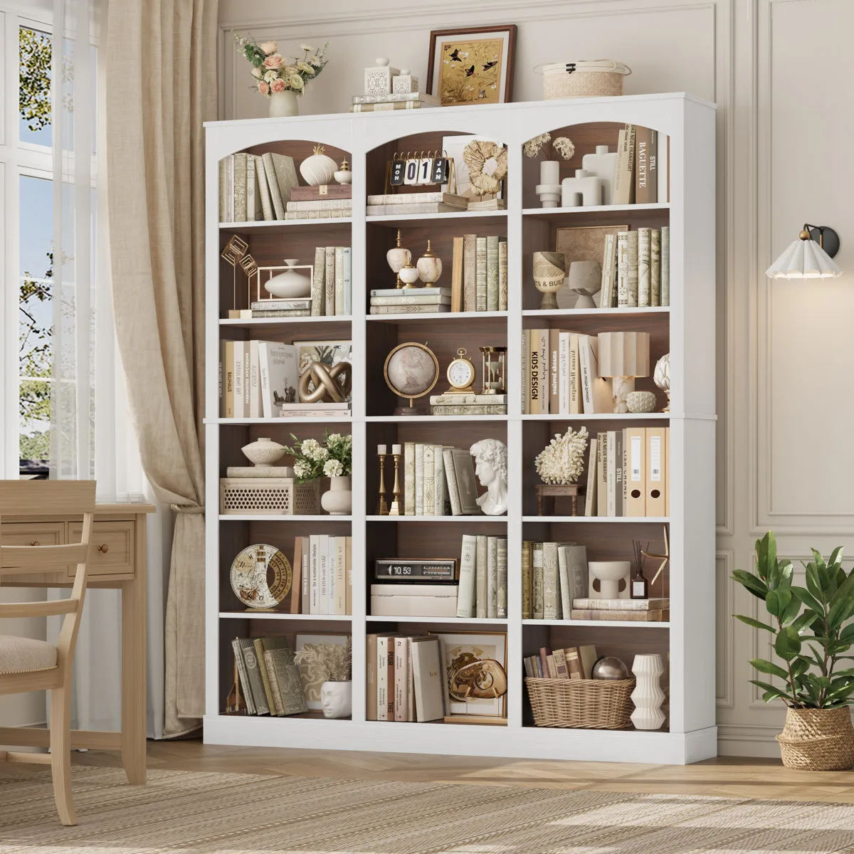 Bookcase with Adjustable Shelves