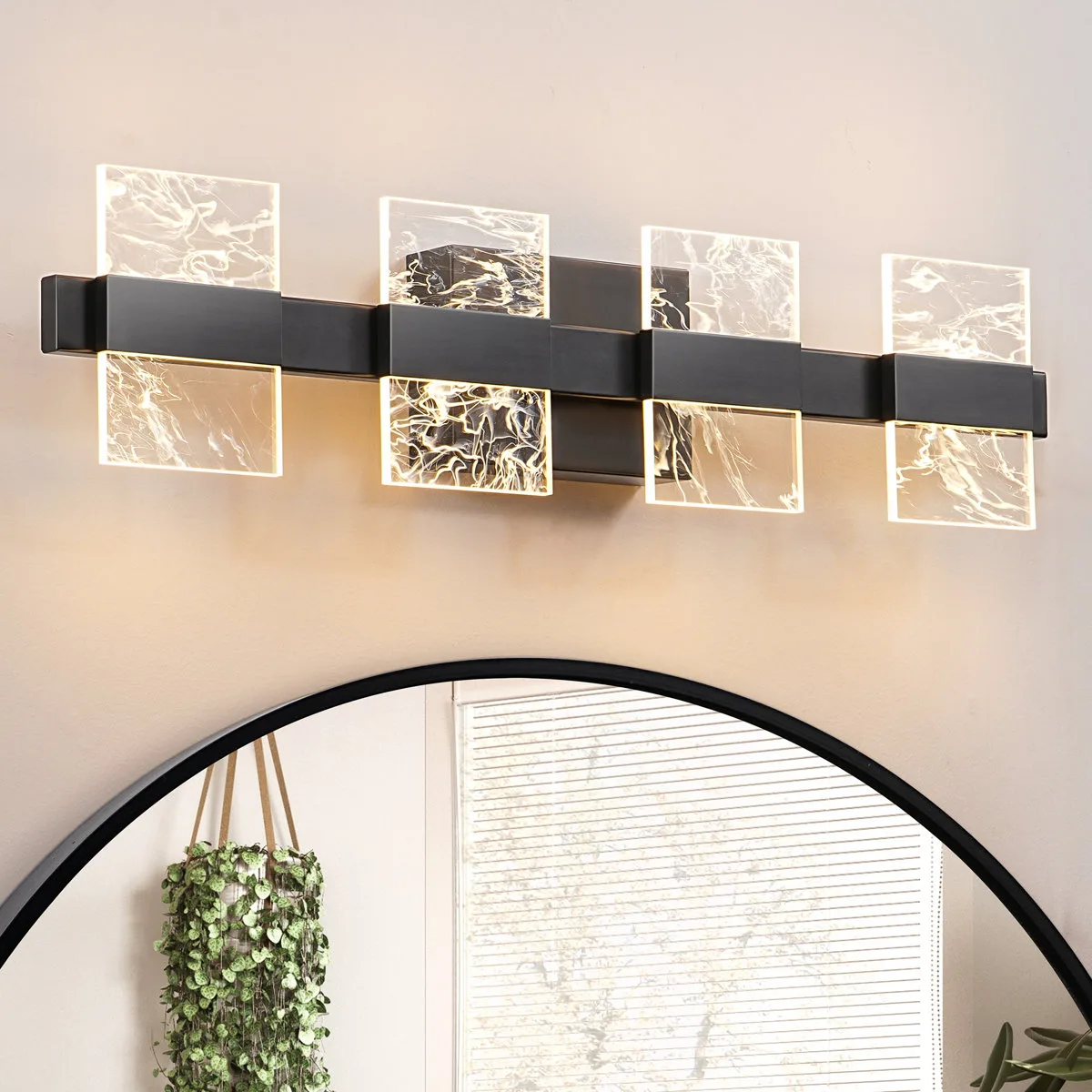 Dimmable LED Vanity Light for Bathroom
