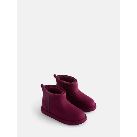 Toddler, Little & Big Girls Faux Shearling Boots