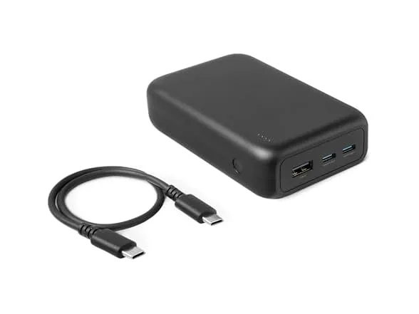 Portable Charger Power Bank with 3-Port Output, 20,000 mAh