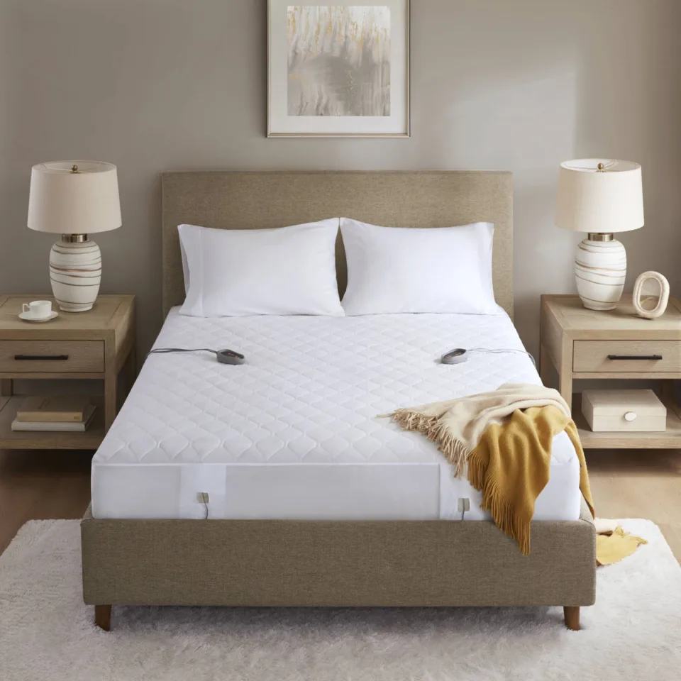Heated 18″ Deep Pocket Queen Mattress Pad