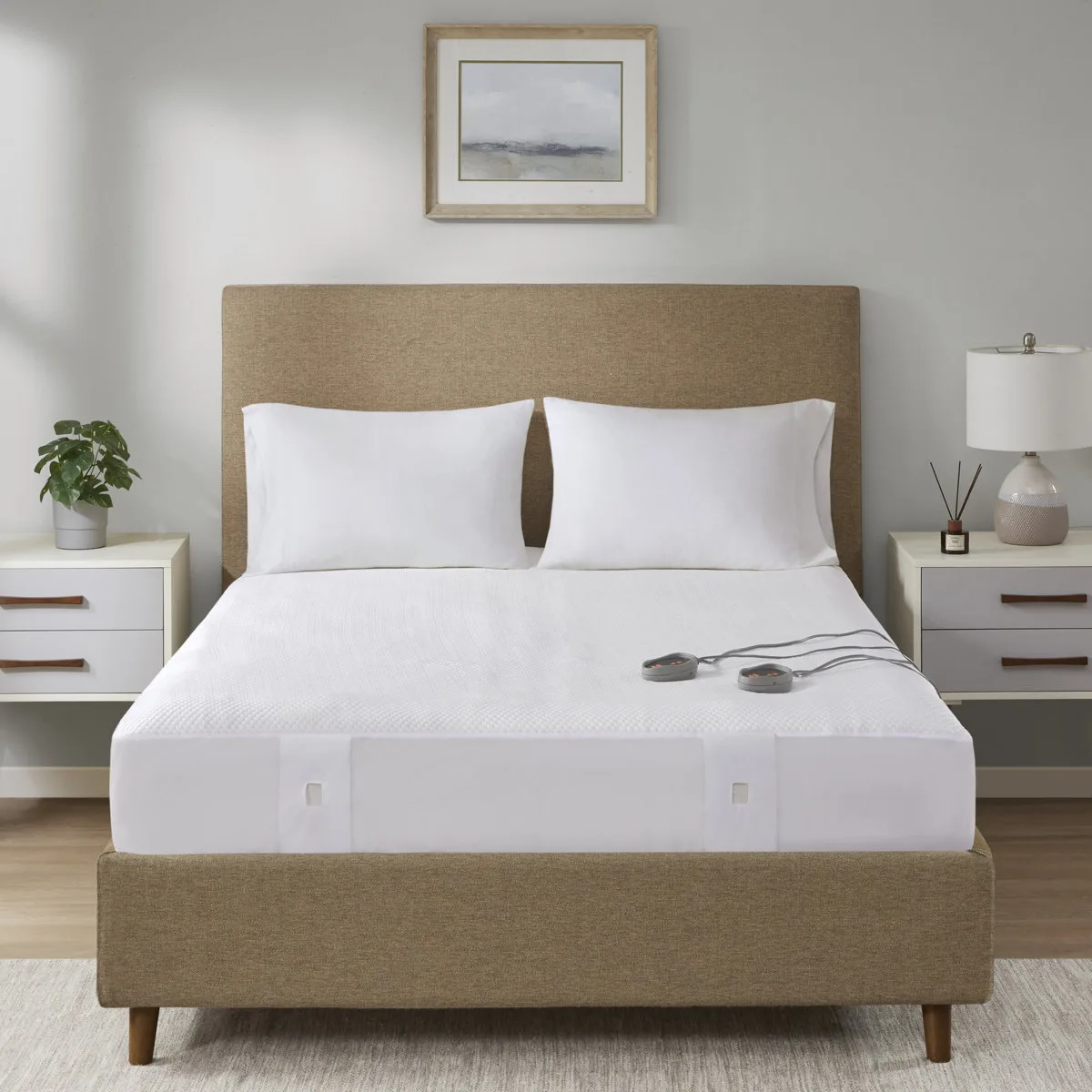 All Season Heated Queen Mattress Pad