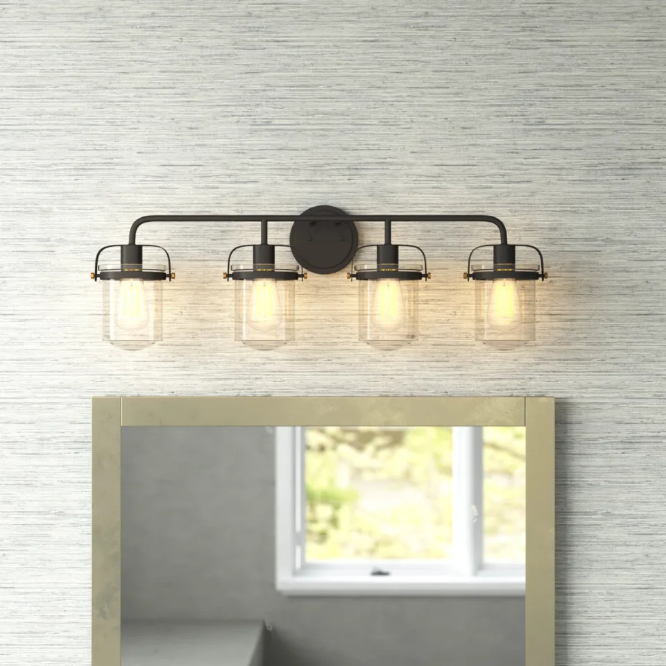 4-Light Dimmable Vanity Light