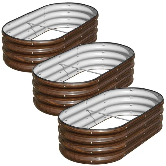 3 PC Raised Garden Beds